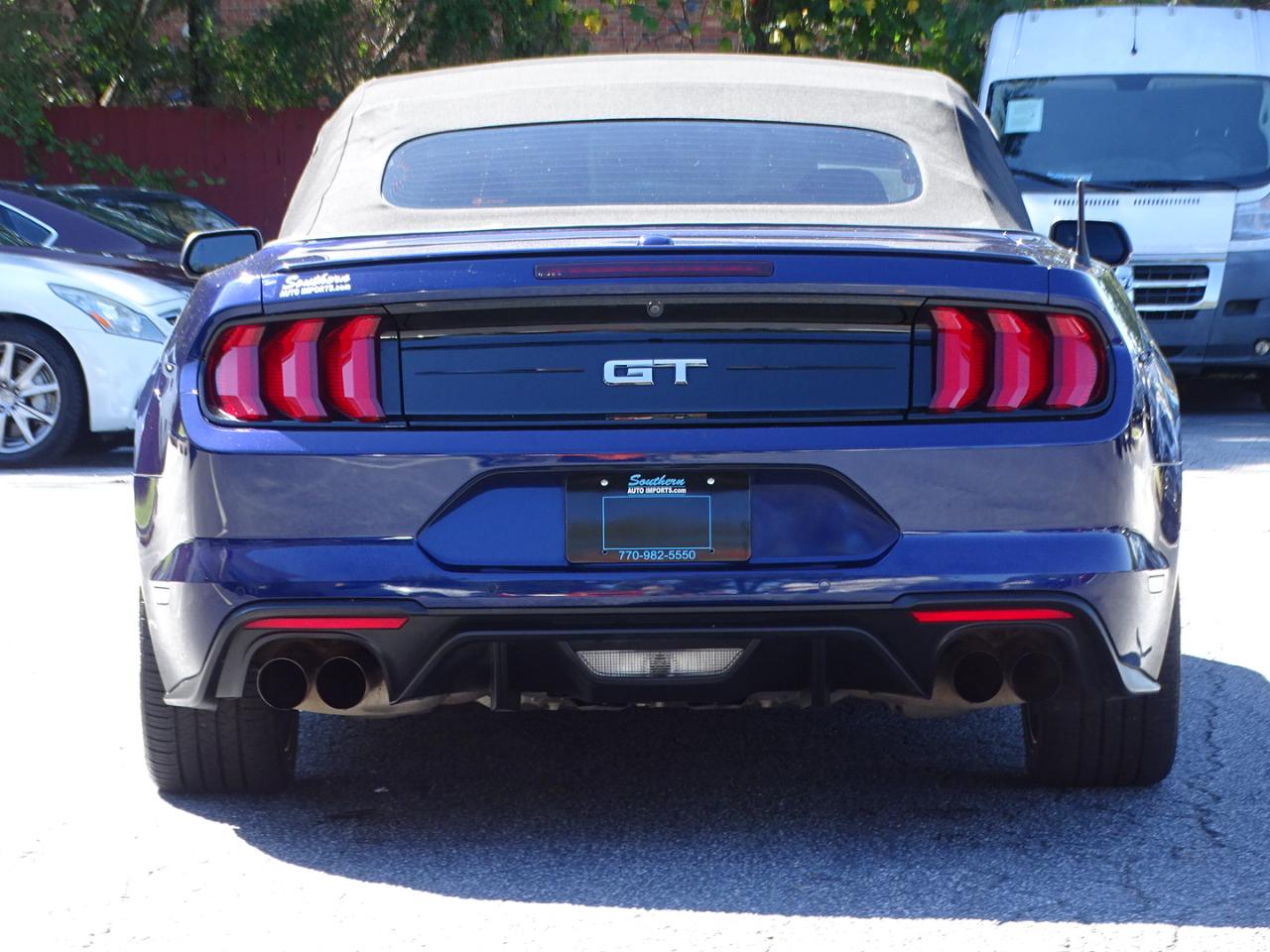 Ford Mustang GT Premium Convertible 2019