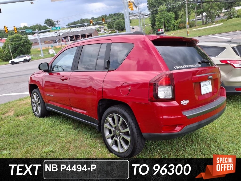 Jeep Compass FWD 4dr Sport SE Pkg 2016