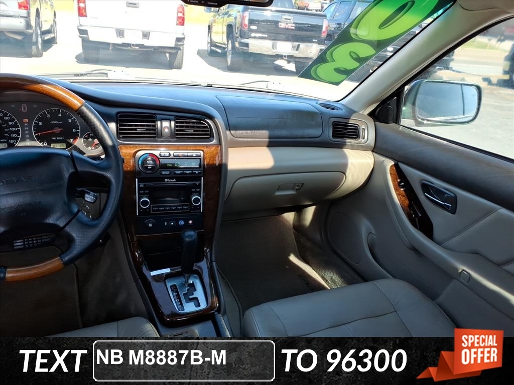 Subaru Legacy Sedan 4dr Outback H6-3.0 Auto 2003