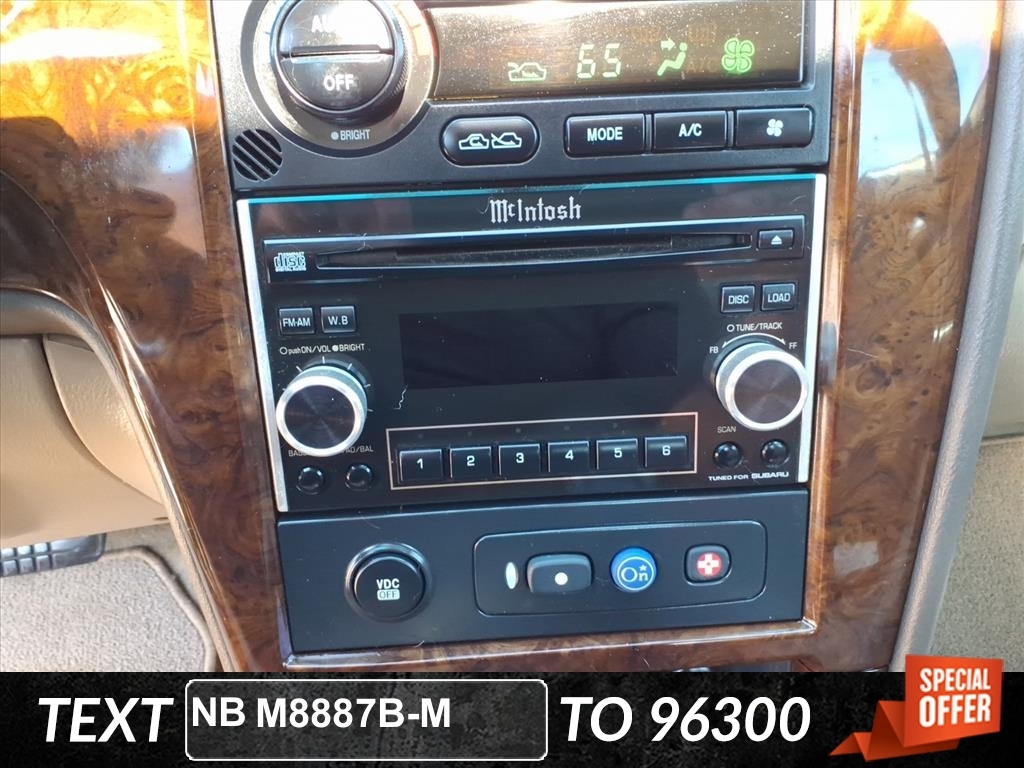 Subaru Legacy Sedan 4dr Outback H6-3.0 Auto 2003