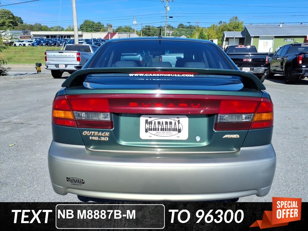 Subaru Legacy Sedan 4dr Outback H6-3.0 Auto 2003