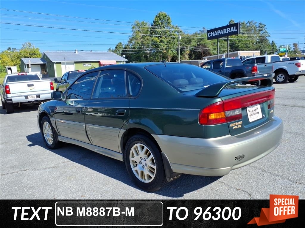 Subaru Legacy Sedan 4dr Outback H6-3.0 Auto 2003