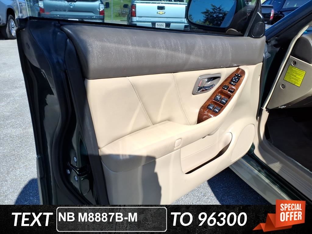 Subaru Legacy Sedan 4dr Outback H6-3.0 Auto 2003