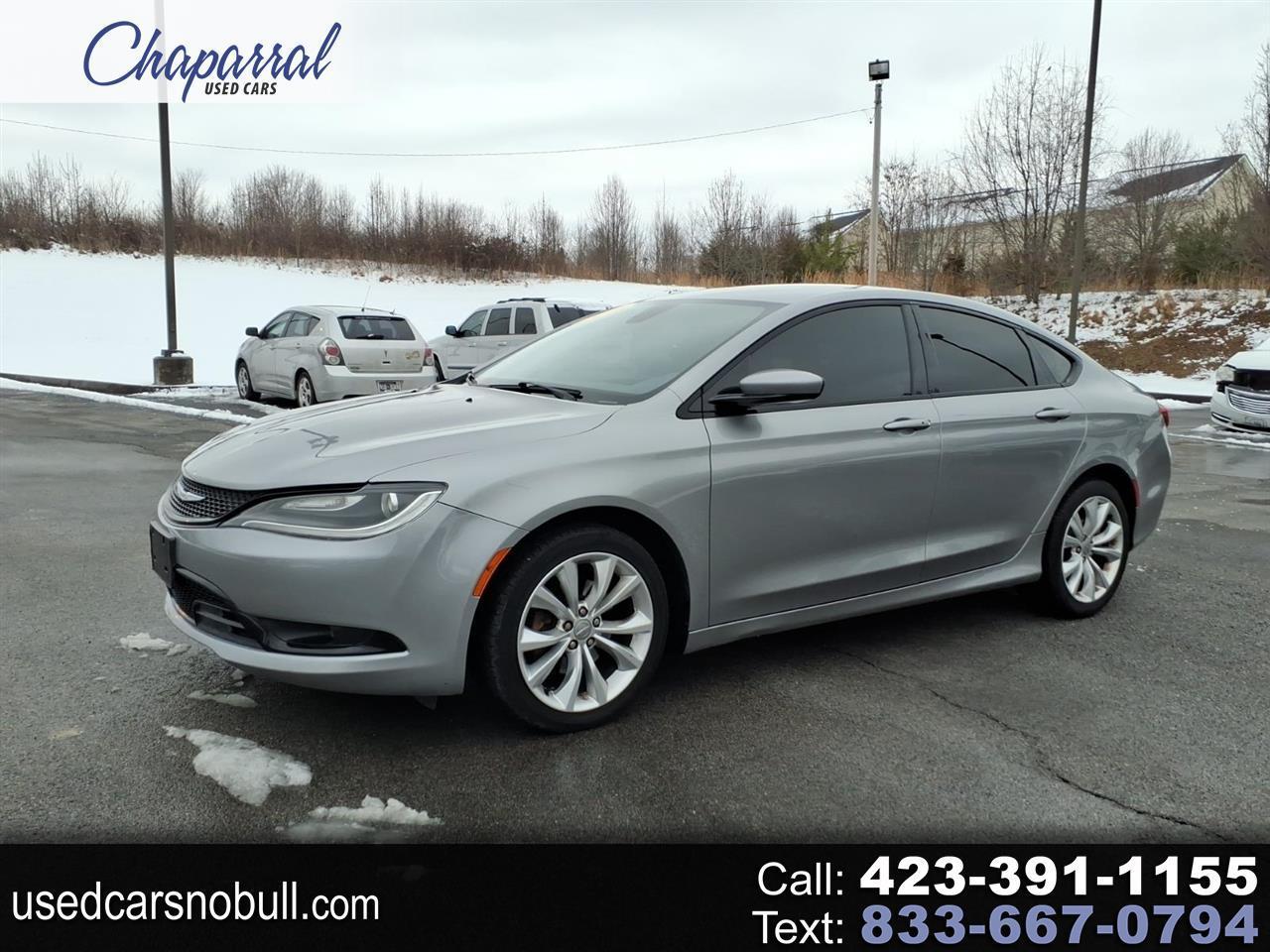 2016 Chrysler 200 S Sedan FWD