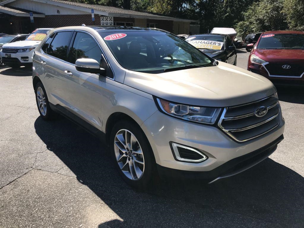 Ford Edge Titanium 4D SUV FWD 2018 Ford Edge Titanium 4D SUV FWD 2018