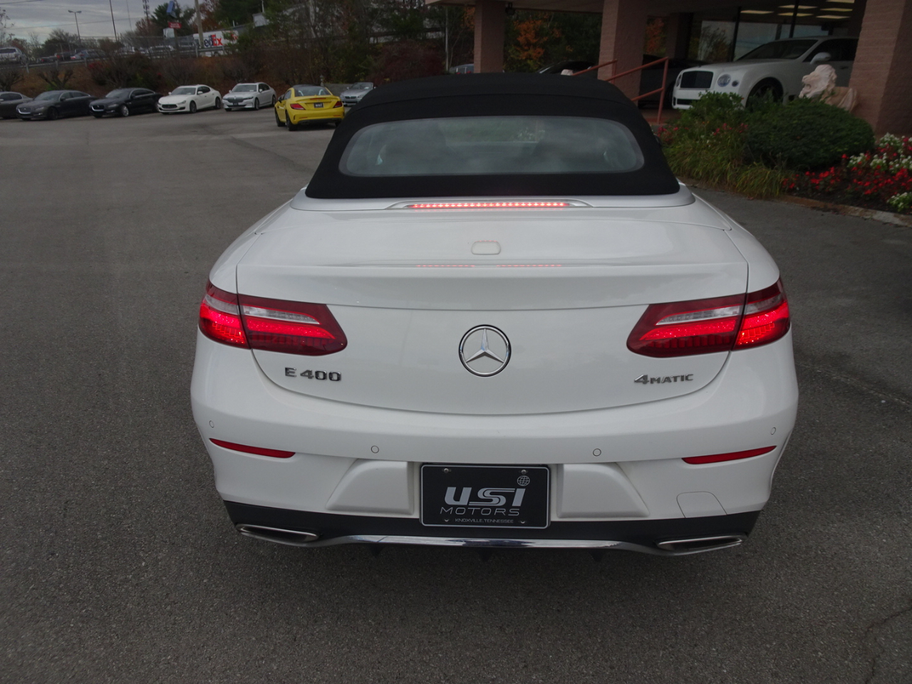 Mercedes-Benz E-Class E400 4MATIC Cabriolet 2018