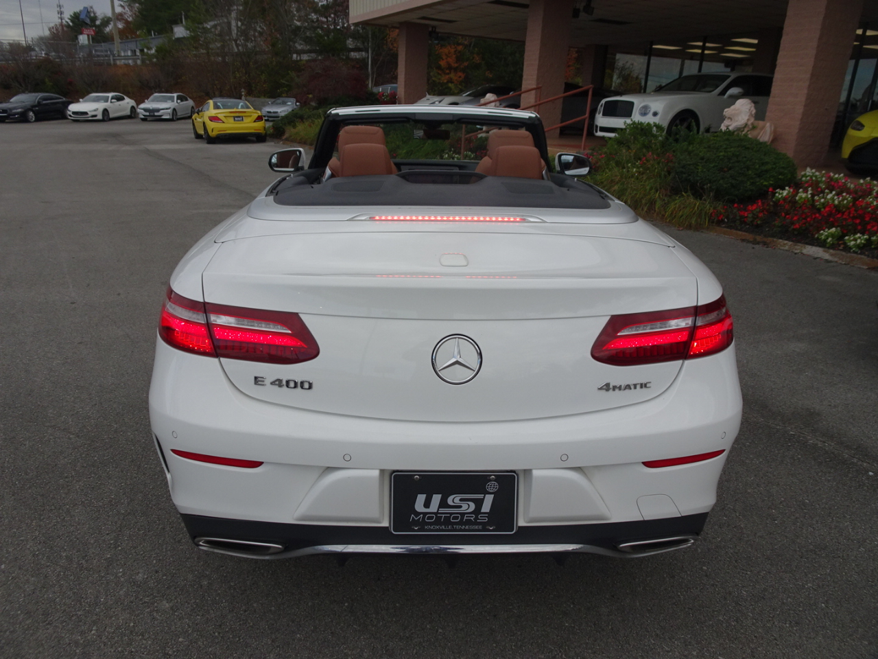 Mercedes-Benz E-Class E400 4MATIC Cabriolet 2018