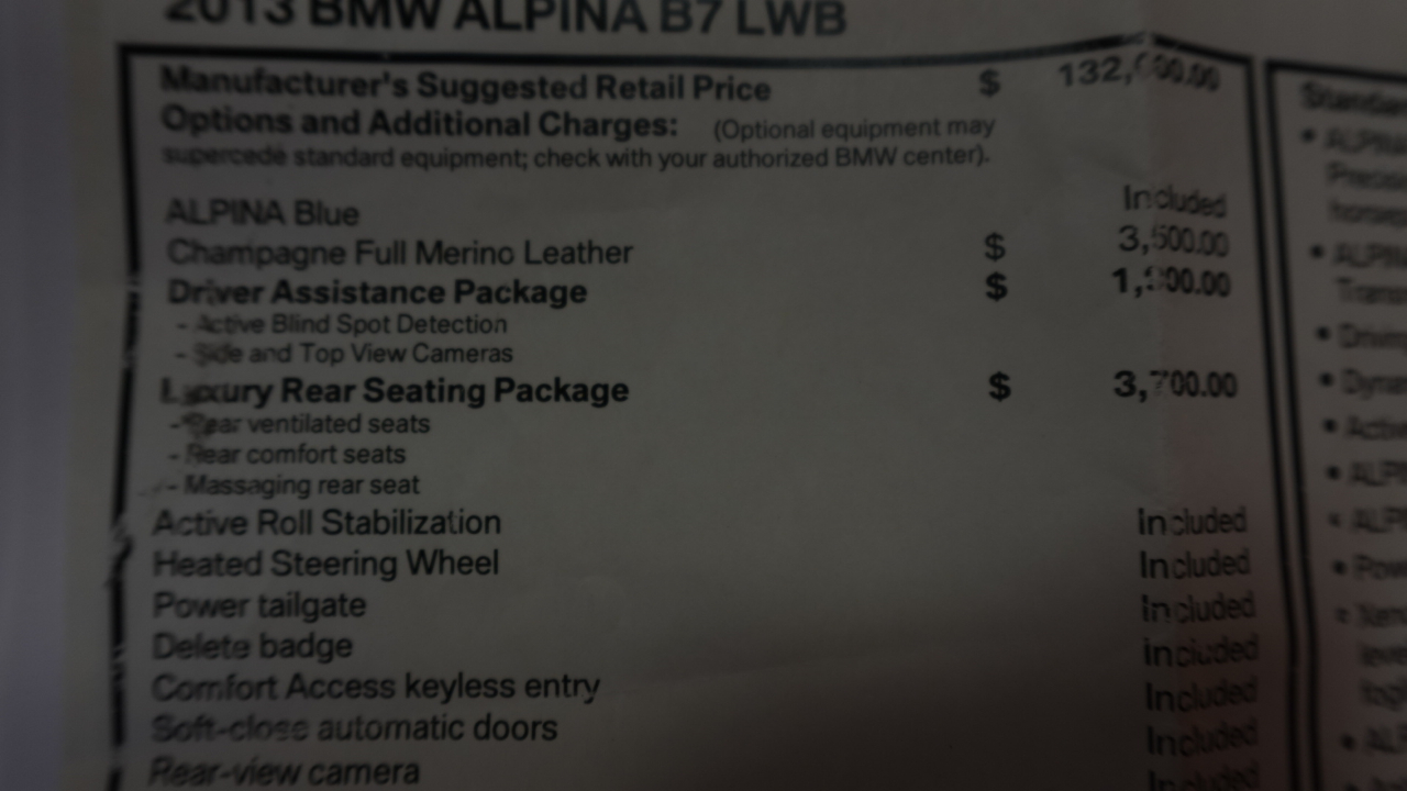 BMW 7-Series 750Li 2013