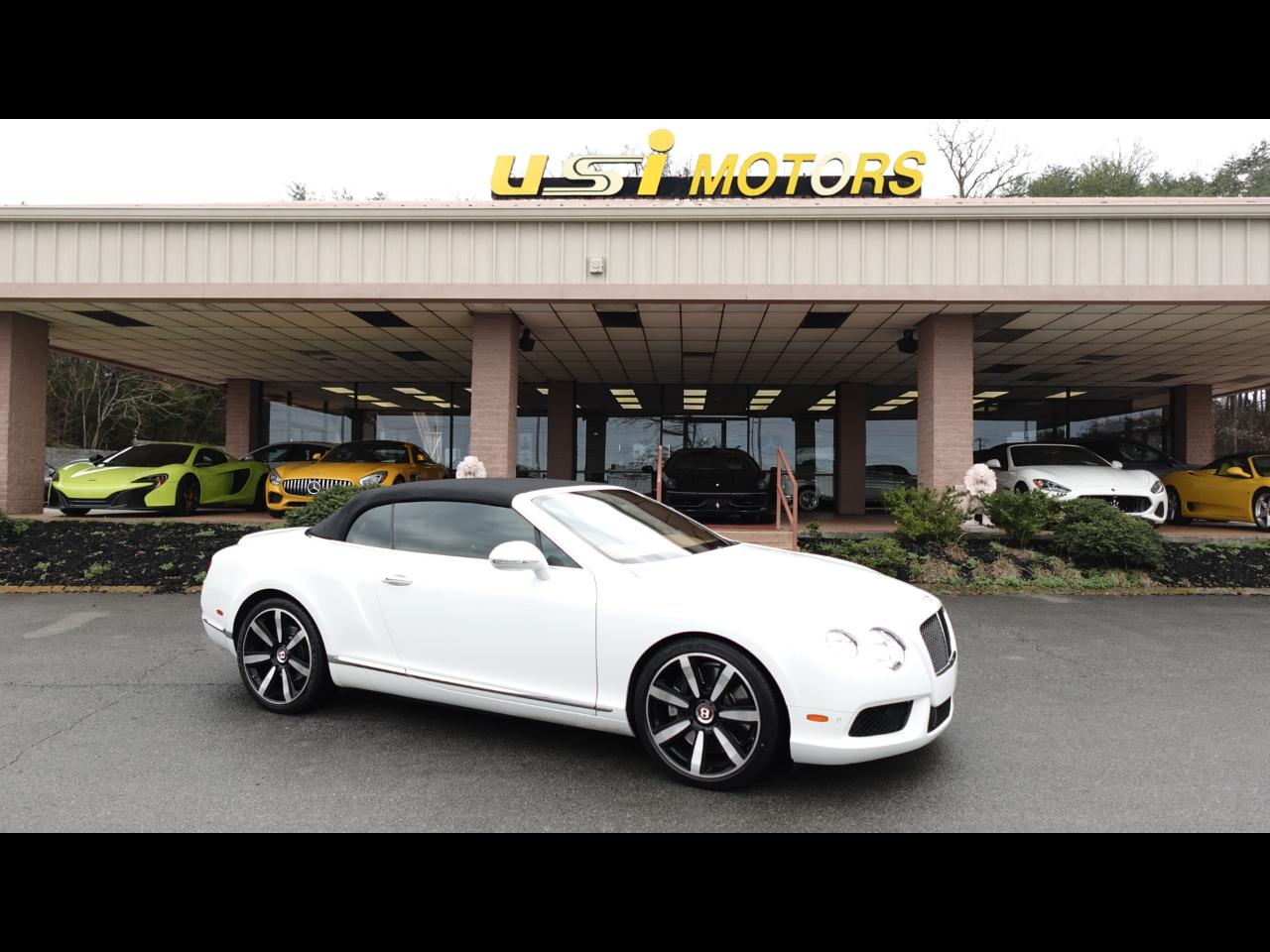Bentley Continental GTC V8 2013