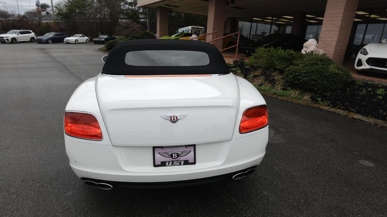Bentley Continental GTC V8 2013