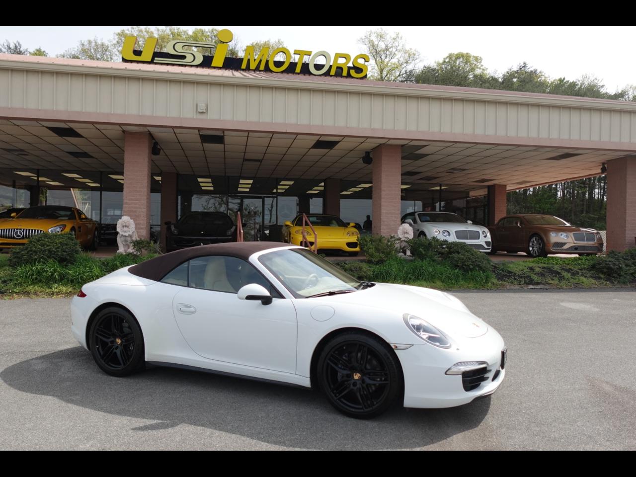 Porsche 911 Carrera 4 Cabriolet 2014