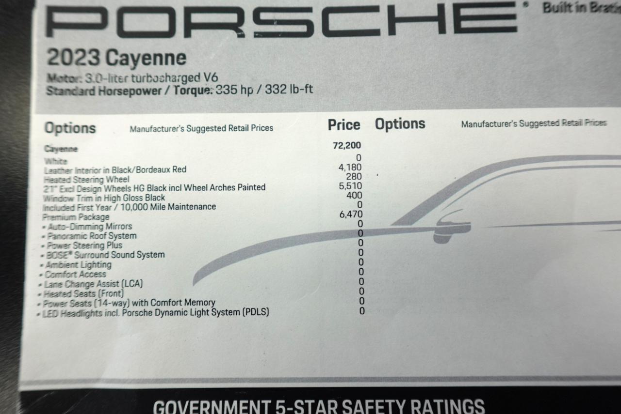 Porsche Cayenne Base 2023