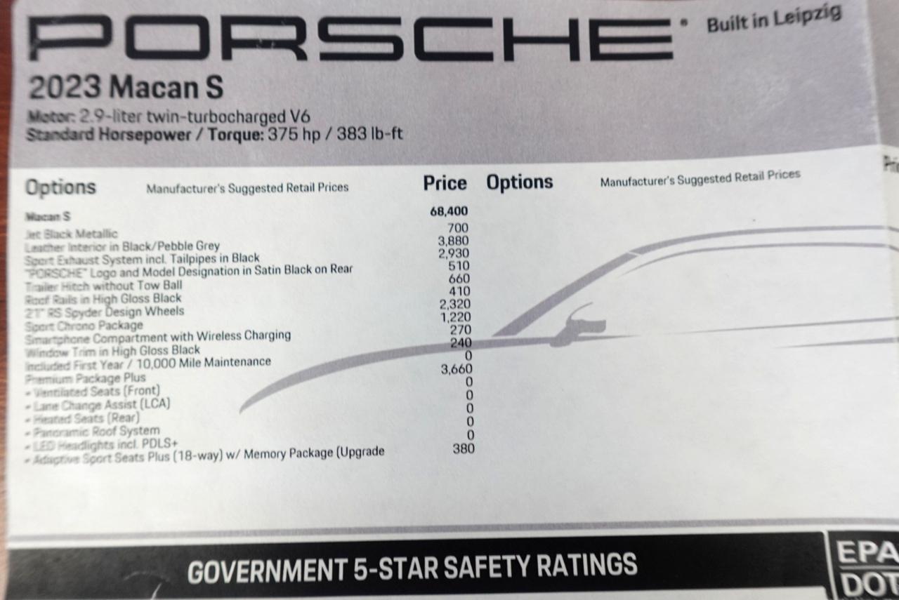 Porsche Macan S 2023
