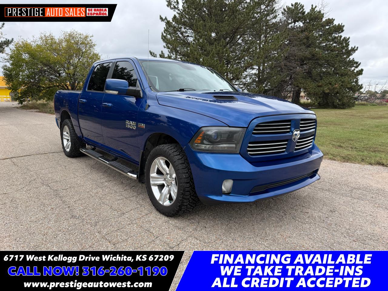 2015 RAM 1500 4WD Crew Cab 140.5" Sport