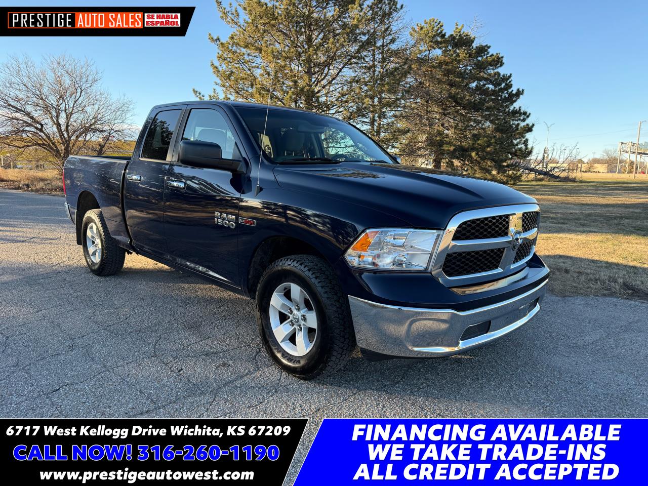 RAM 1500 4WD Quad Cab 140.5" SLT 2016