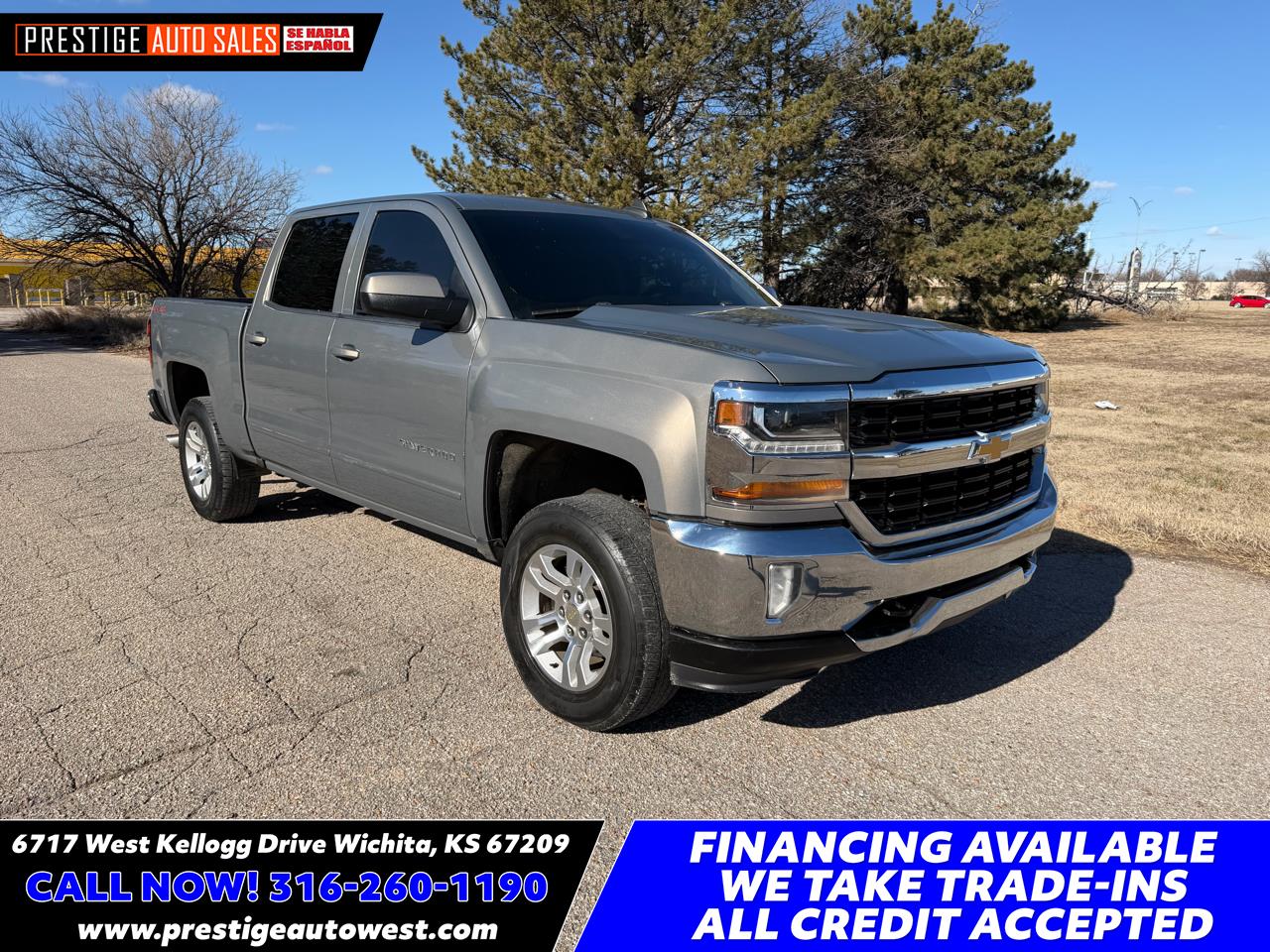 Chevrolet Silverado 1500 4WD Crew Cab 143.5" LT w/1LT 2017