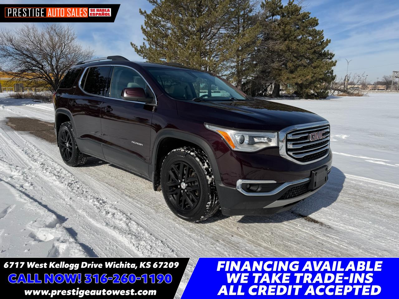 2018 GMC Acadia AWD 4dr SLT w/SLT-1