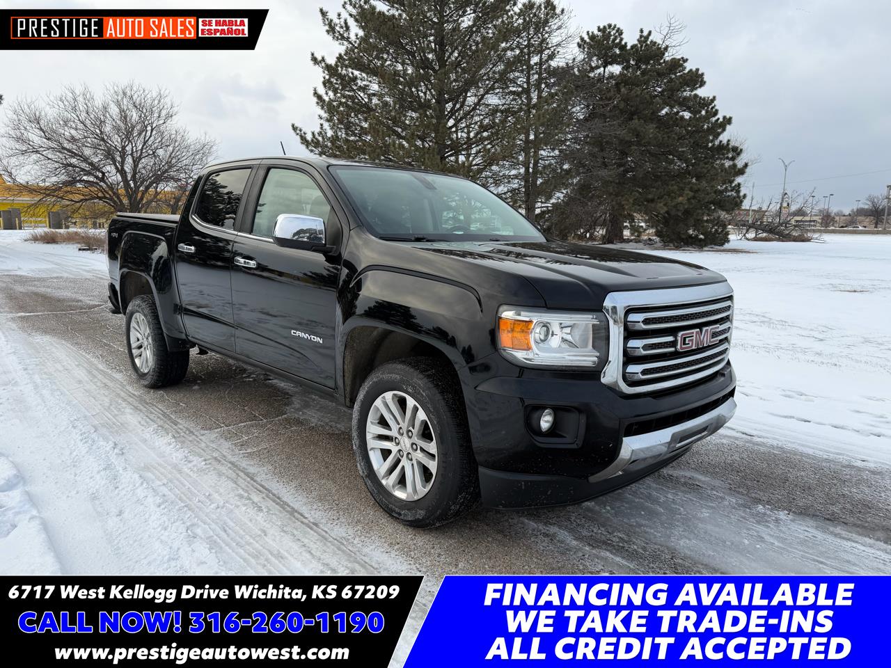 2017 GMC Canyon 4WD Crew Cab 128.3" SLT