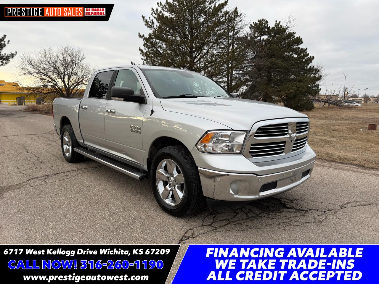 2015 RAM 1500 4WD Crew Cab 140.5" Big Horn