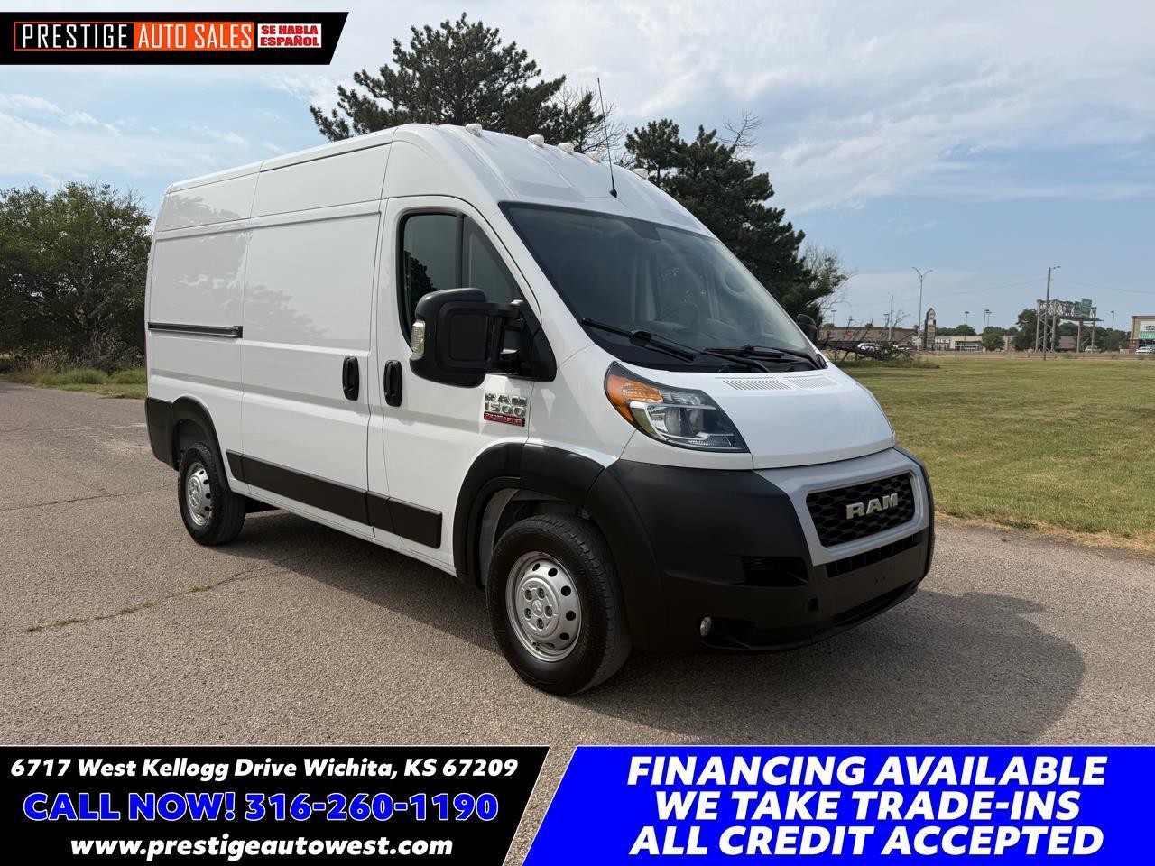 2021 RAM ProMaster Cargo Van 1500 High Roof 136" WB