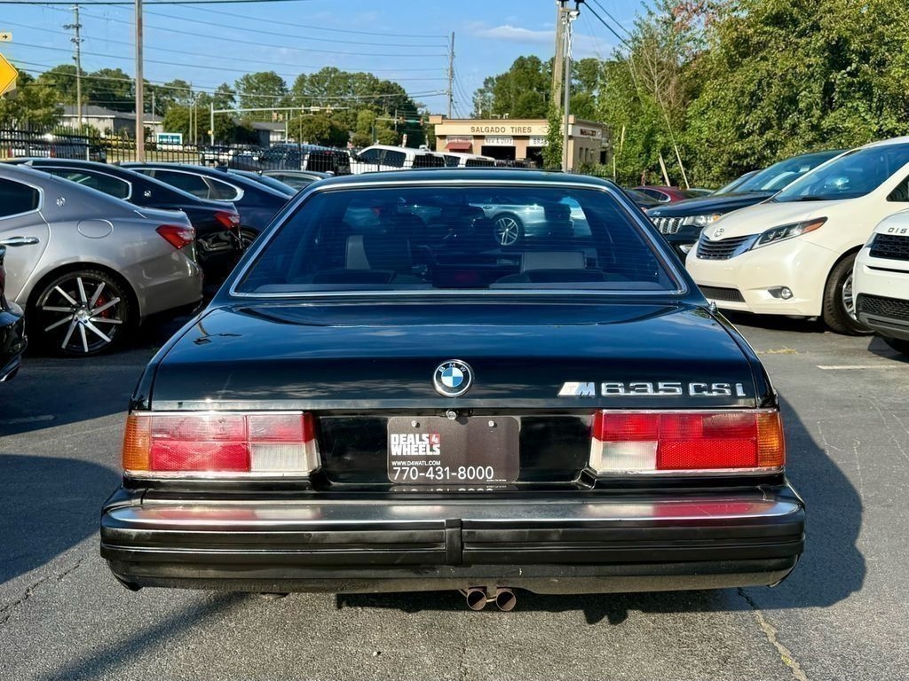 BMW 6-Series 635CSI 1987