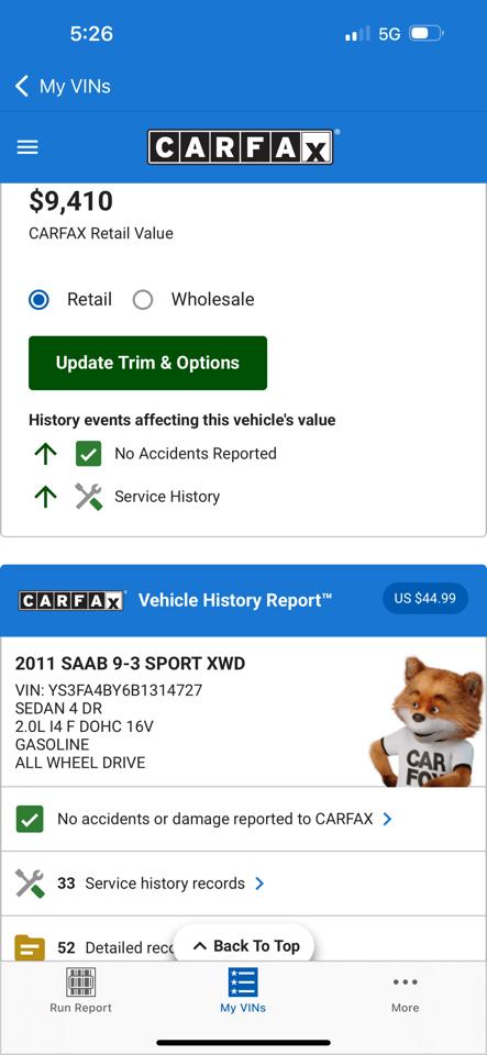 Saab 9-3  2011