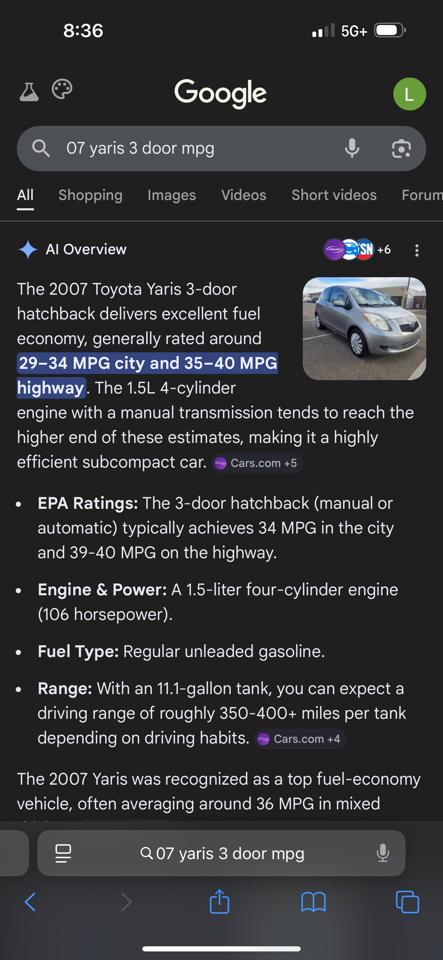 2007 Toyota Yaris Base - Photo 24