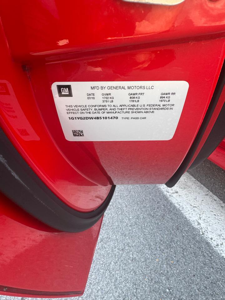 Chevrolet Corvette  2011