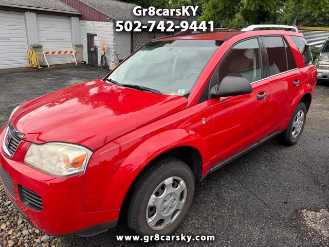 Red 2007 Saturn VUE Base SUV / Crossover Front-Wheel Drive Automatic