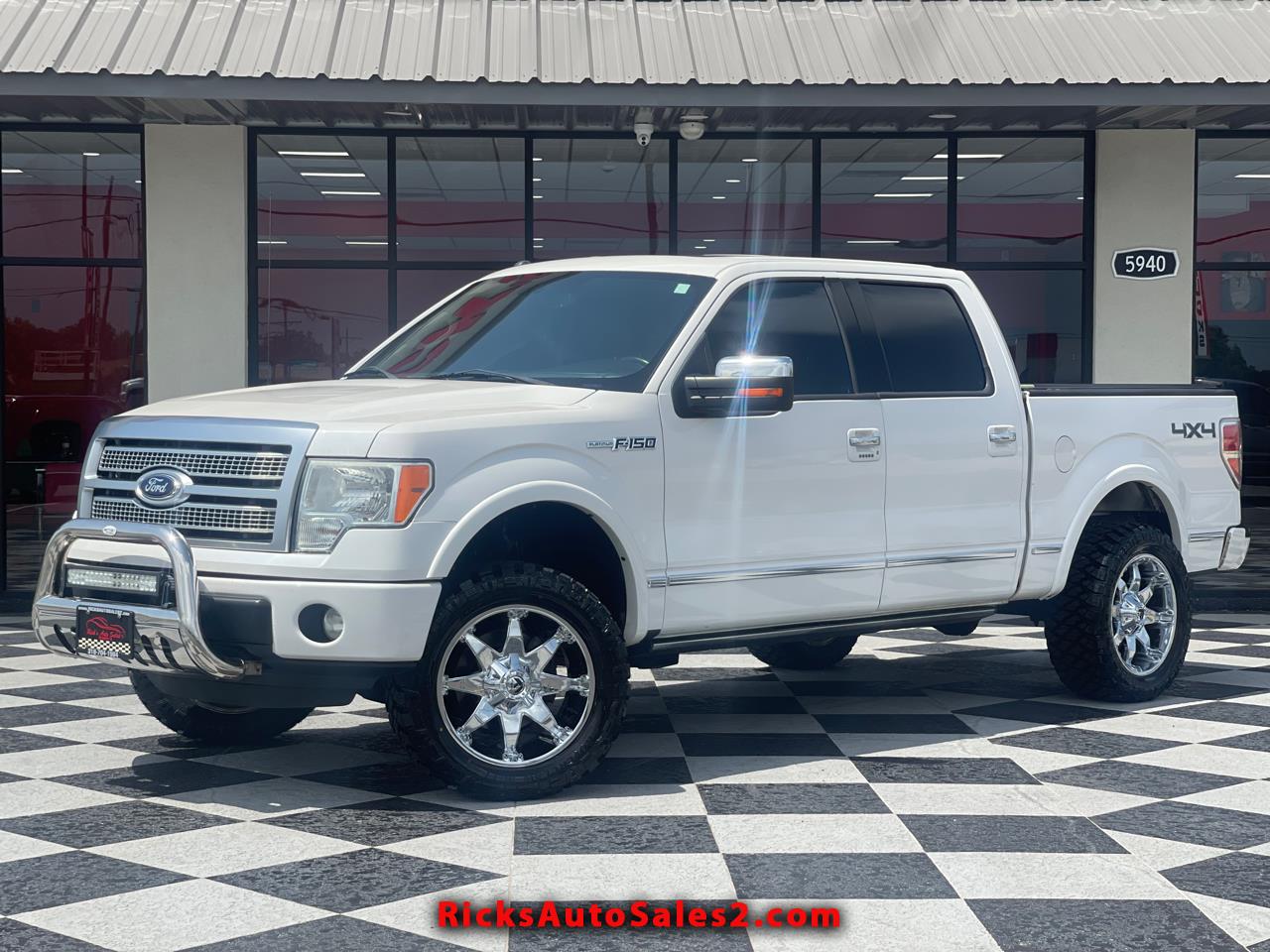Used 2012 Ford F150 Platinum 4WD SuperCrew 5.5' Box for Sale in