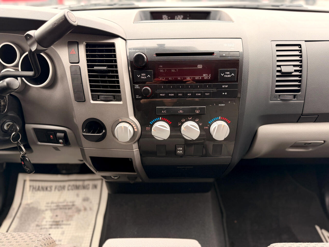 Toyota Tundra Tundra-Grade 5.7L CrewMax 2WD 2013