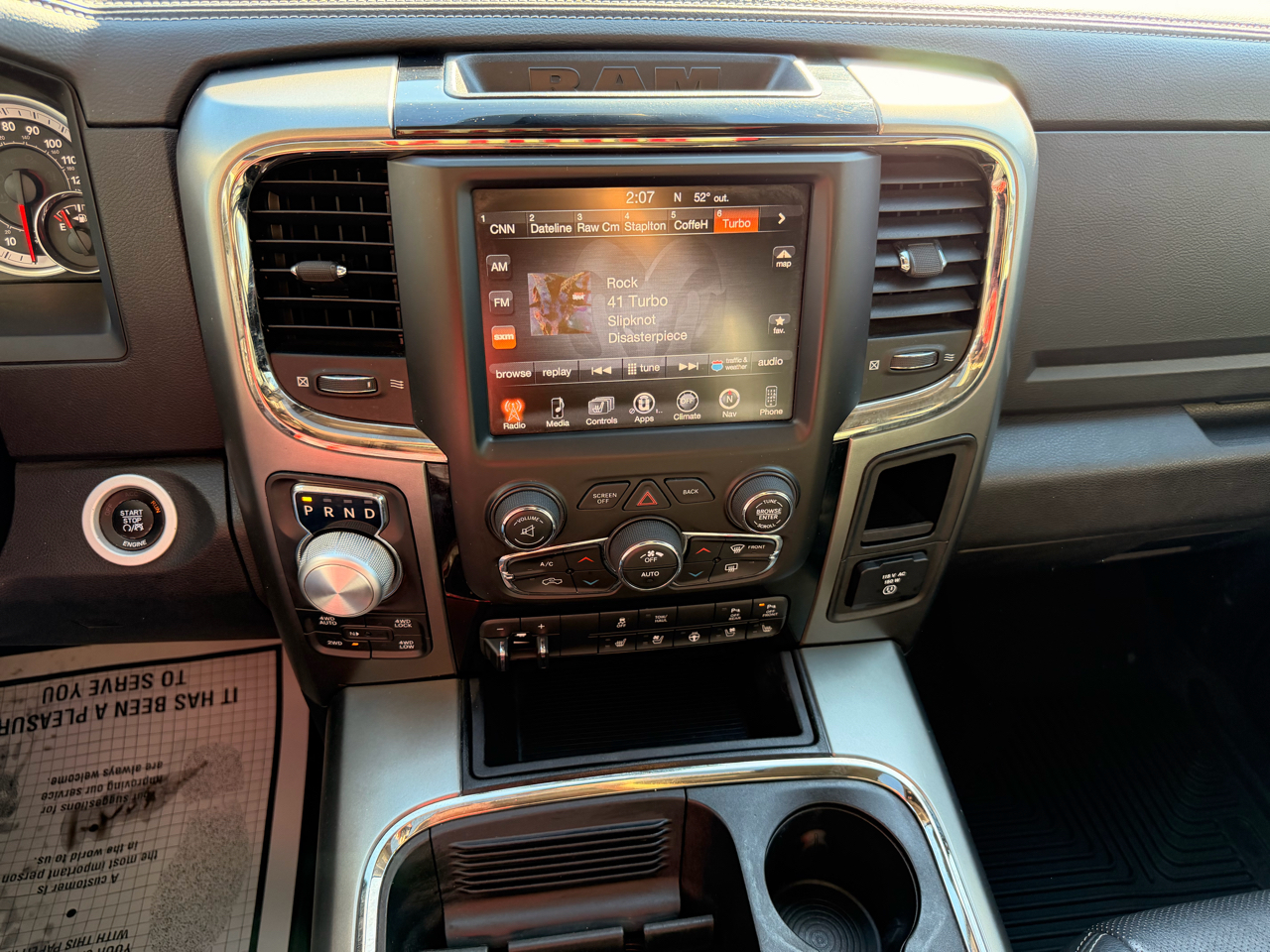 RAM 1500 Sport Crew Cab 4WD 2016