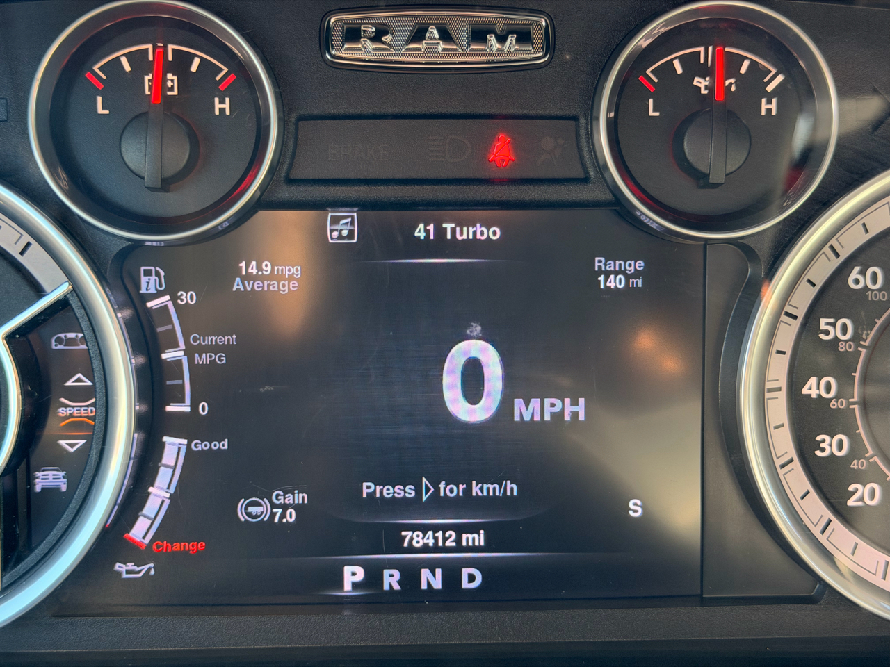 RAM 1500 Sport Crew Cab 4WD 2016