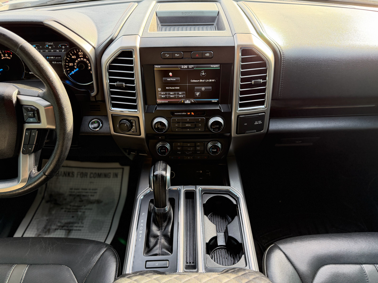 Ford F-150 Platinum SuperCrew 4WD 2015