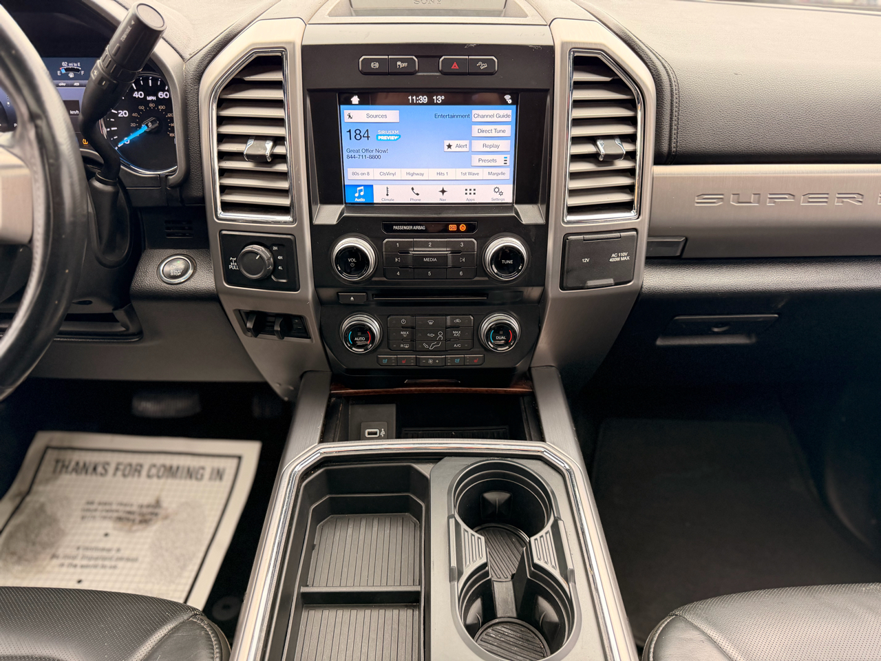 Ford F-250 SD Platinum Crew Cab 4WD 2017