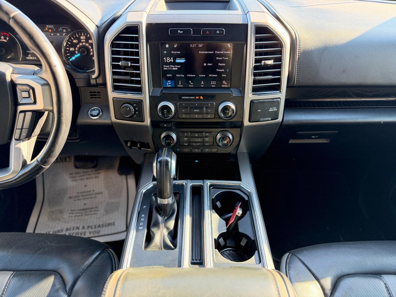 Ford F-150 Platinum 4WD SuperCrew 5.5' Box 2018