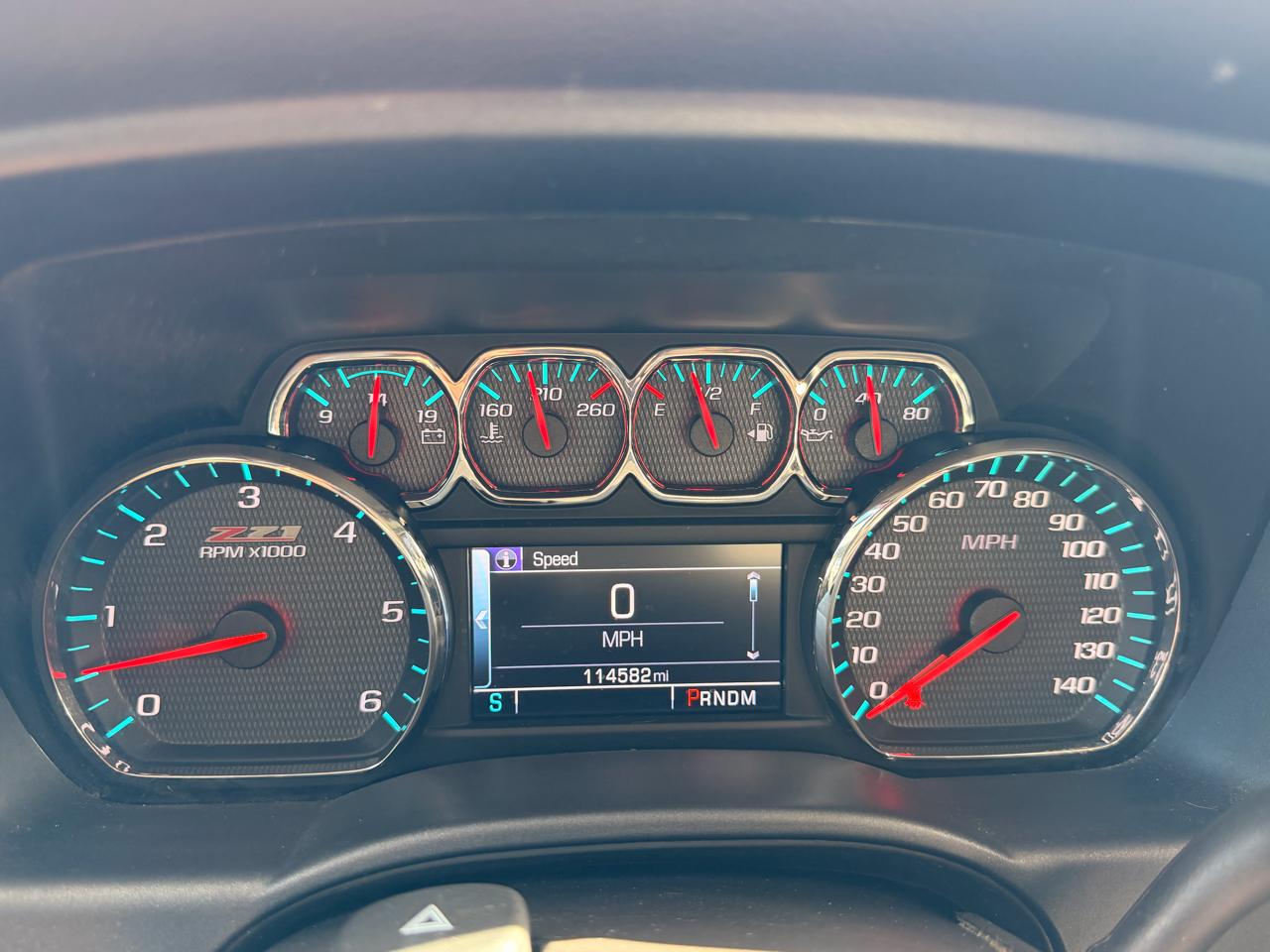 Chevrolet Silverado 1500 LT Z71 Crew Cab 4WD 2016