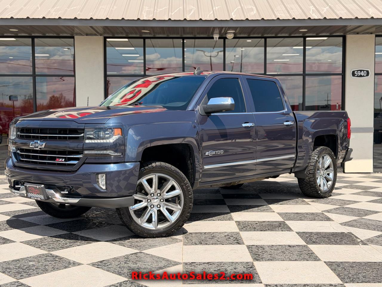 2018 Chevrolet Silverado 1500 LTZ Crew Cab 4WD