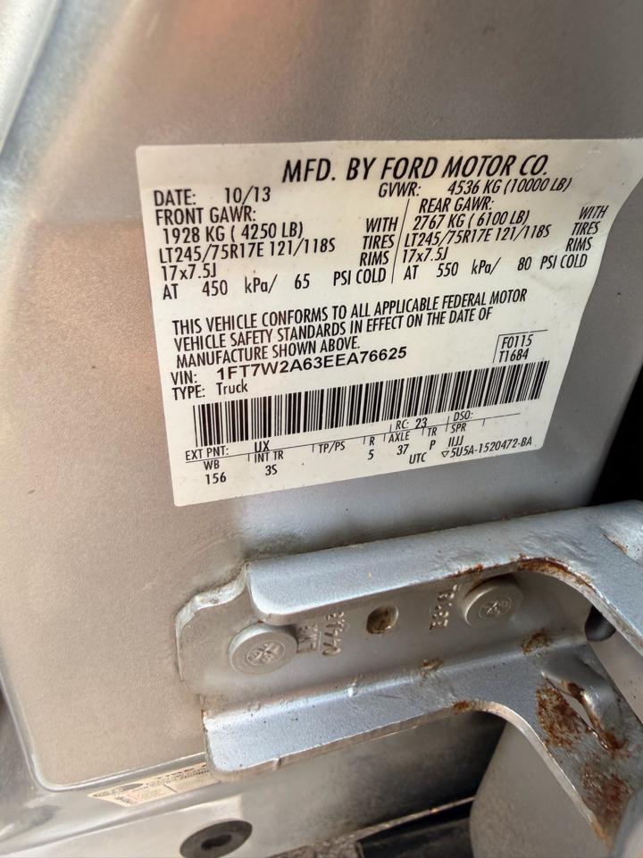 Ford F-250 SD XLT Crew Cab 2WD 2014