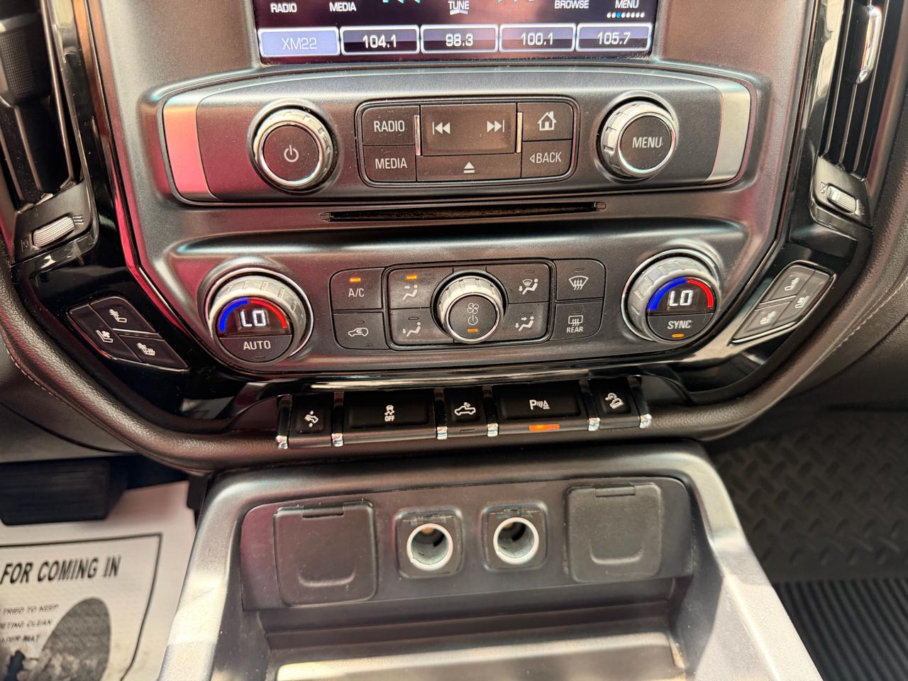 Chevrolet Silverado 1500 LTZ Z71 Crew Cab 4WD 2017