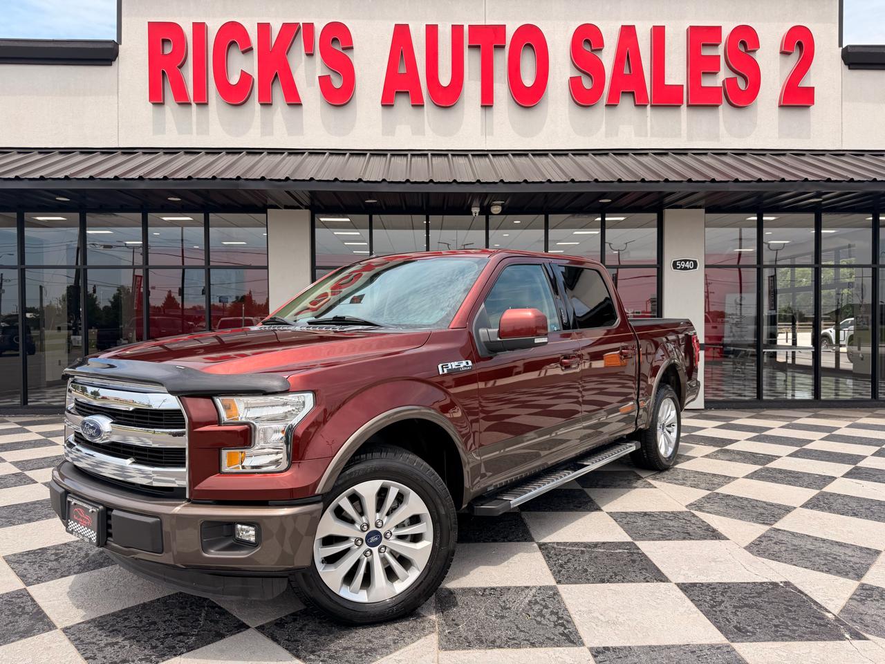 Ford F-150 Lariat 2WD SuperCrew 5.5' Box 2016