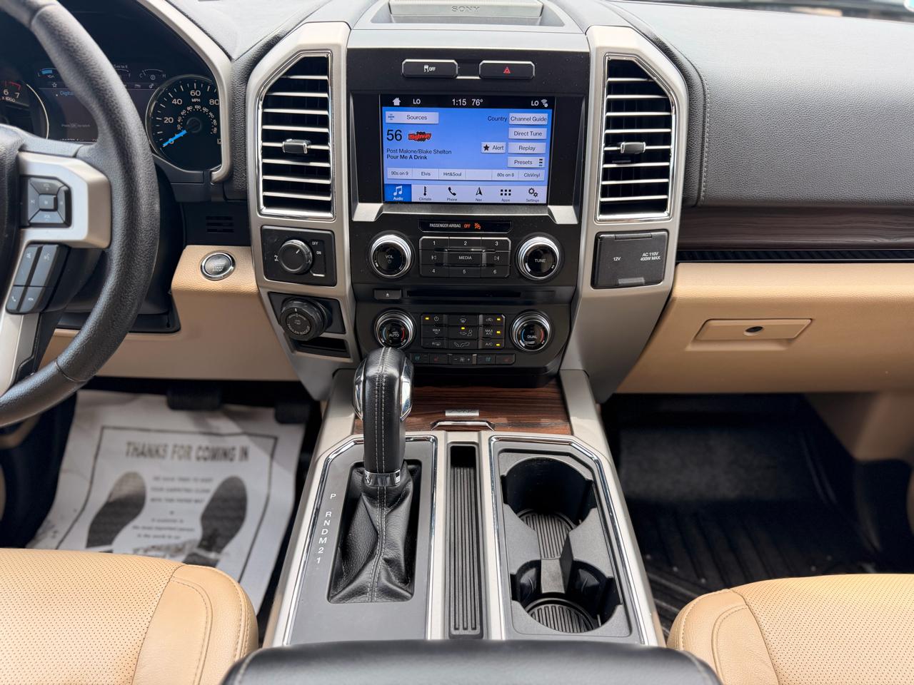 Ford F-150 Lariat 2WD SuperCrew 5.5' Box 2016