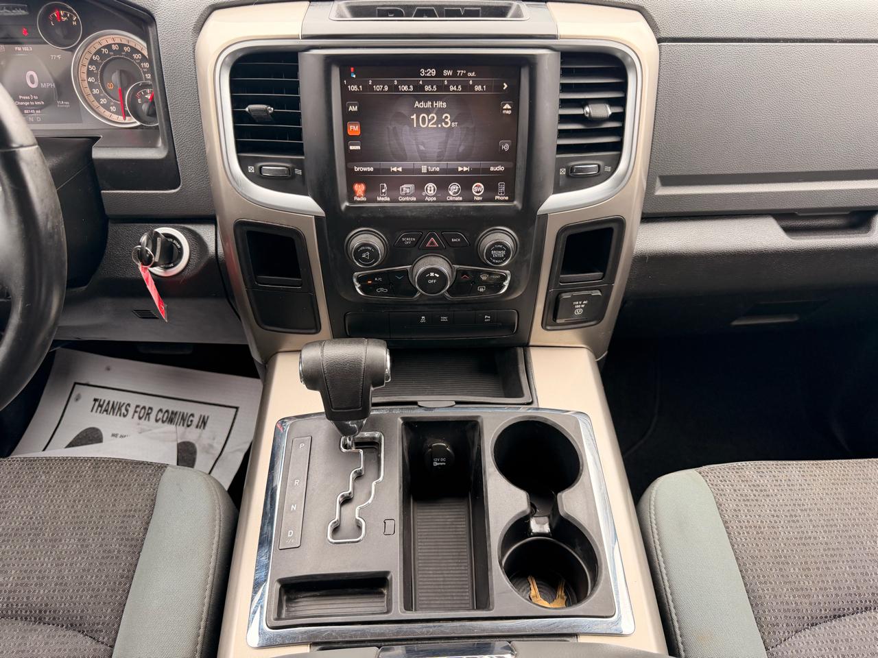 RAM 1500 Big Horn 2WD Quad Cab 2013