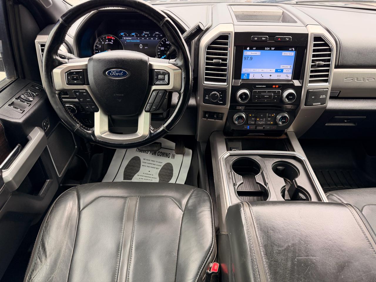 Ford F-250 SD Platinum Crew Cab 4WD 2017