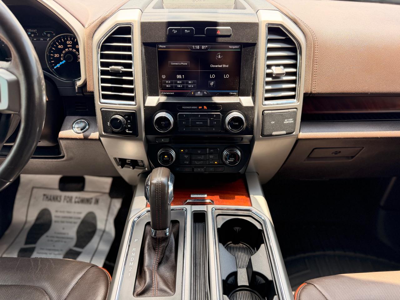 Ford F-150 King Ranch 4WD SuperCrew 5.5' Box 2015