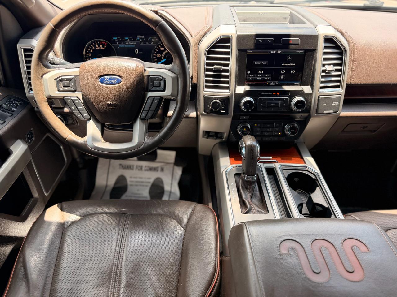 Ford F-150 King Ranch 4WD SuperCrew 5.5' Box 2015
