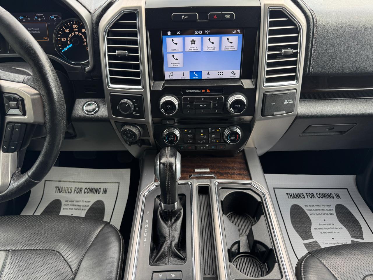 Ford F-150 Platinum SuperCrew 4WD 2016