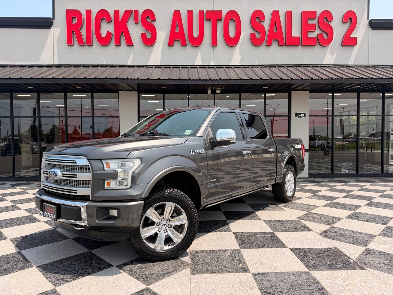 Ford F-150 Platinum SuperCrew 4WD 2016