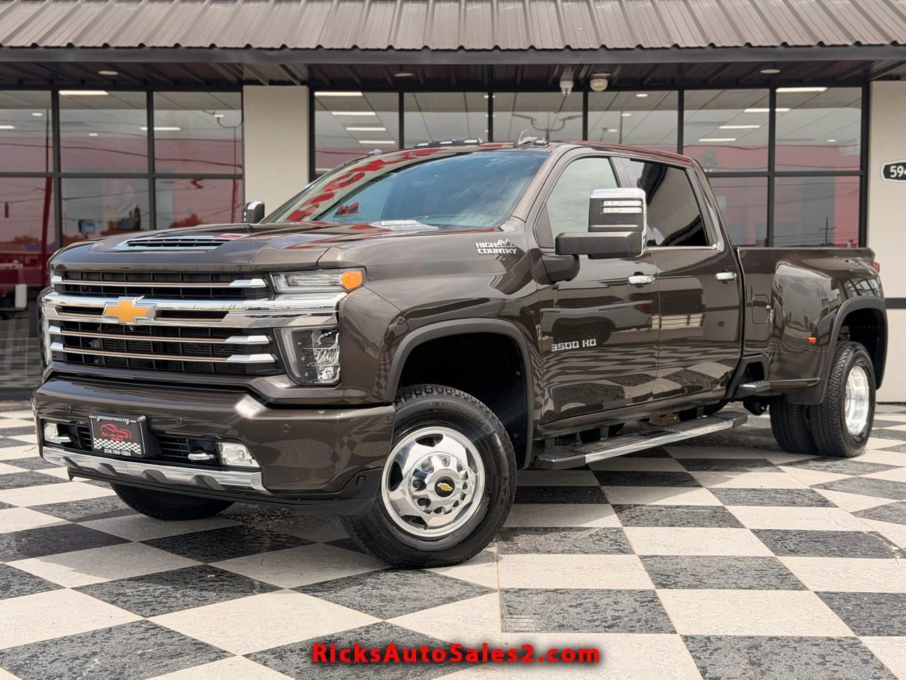 2020 Chevrolet Silverado 3500HD High Country Crew Cab Long Box 4WD