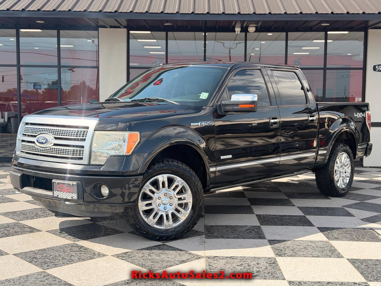 2012 Ford F-150 Platinum 4WD SuperCrew 5.5' Box